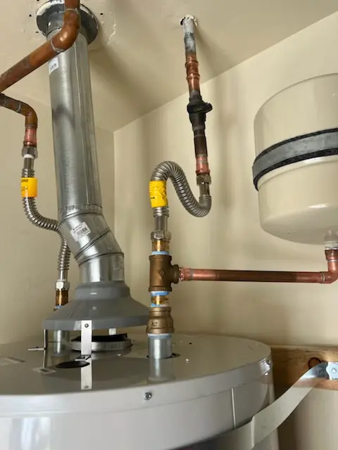 Water heater installation and plumbing repair in The Retreat at Twin Lakes